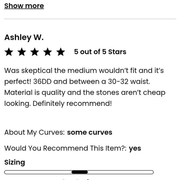 H:OURS Sandy Corset Top - Picture 15 of 16